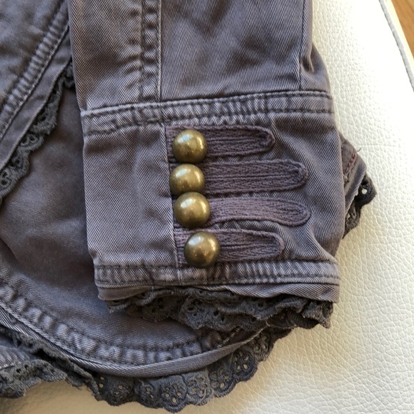 Esprit gray cotton blazer - Picture 2 of 8